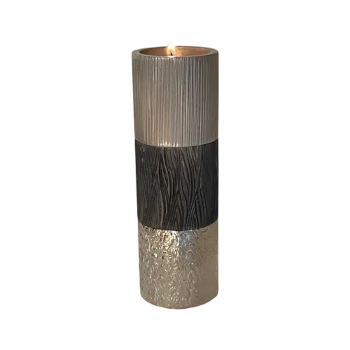 Round MEZ candleholder les chromes 3 modules