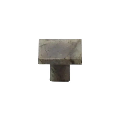 Cabinet knob SQUARE Labradorite