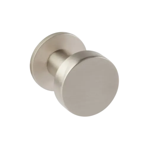 Pull knob plain round 70x70mm