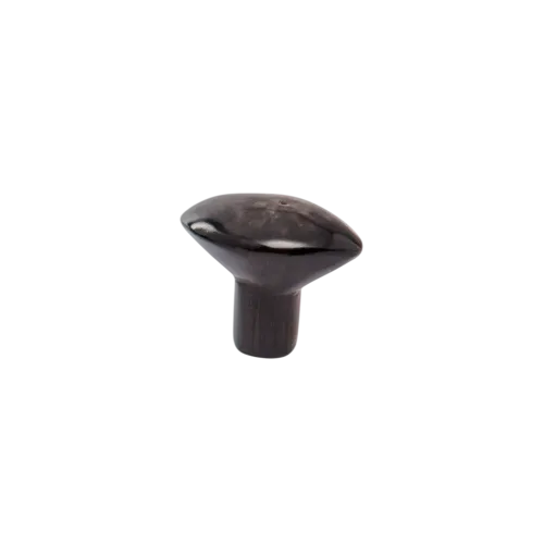 Cabinet knob OLIVE Black horn