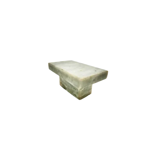 Cabinet knob RECTANGLE Grey marble